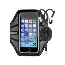 Ecouteur intra-auriculaire | RETRAK ETARMLBK BLACK+SPORTS ARMBAND - Kopfhörer (In-ear, Schwarz)