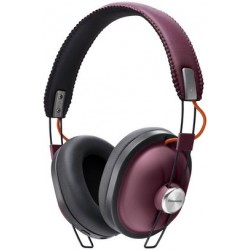 Panasonic RP-HTX80BE Wireless Over-Ear Headphones - Burgundy