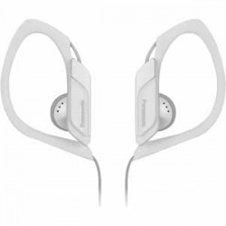 Panasonic | Panasonic Water & Sweat Resistant Sports Earbud Headphones - White