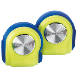 Bluetooth Headphones | NILOX Drops - True Wireless Kopfhörer (In-ear, Blau/gelb)