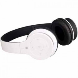 Headphones | Alpha Digital BH-530 White - Over ear Headphones feature Hi-Fi stereo sound. Seamlessly pair devices using Bluetooth 3.0+EDR and NFC  Link 