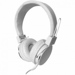 Casques et écouteurs | Alpha Digital RH301 White - Kids Headphones. Volume limits to 85dB for hearing protection. Over ear cushion and adjustable headband provides