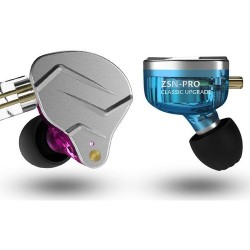 In-Ear-Kopfhörer | Kz Zsn Ba + Dd Driver Bass Metal Kulak İçi Kulaklık - Gold