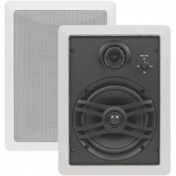 Yamaha | Yamaha Natural Sound 3-way In-wall Speaker System - White - Pair