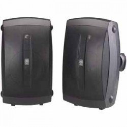 Speakers | Yamaha 6.5 Outdoor 2-Way Speakers - Black - Sold as Pair