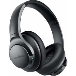 Bluetooth Hoofdtelefoon | Anker Soundcore Life Q20 Bluetooth Kablosuz Kulaklık - Aktif Gürültü Önleyici ANC - 40 Saate Varan Şarj Süresi -Siyah -A3025