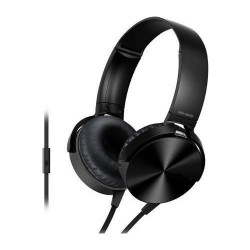 Headphones | Maiz MDR-XB450AP Extra Bass Mikrofonlu Kulaklık Siyah