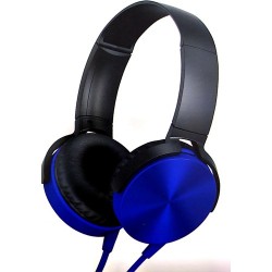 Headphones | Maiz MDR-XB450AP Extra Bass Mikrofonlu Kulaklık Mavi