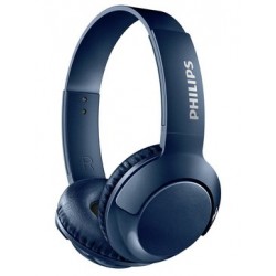 Headphones | Philips SHB3075 Wireless On-Ear Headphones - Blue