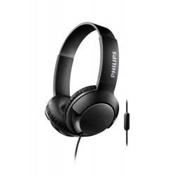 PHILIPS SHL3075BK/00 KAFA BANTLI SİYAH MİKROFONLU