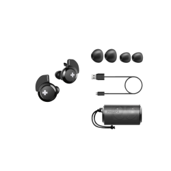 Oordopjes | PHILIPS SHB4385BK/00 - True Wireless Kopfhörer (In-ear, Schwarz)