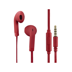 Ecouteur intra-auriculaire | HAMA Fun+, In-ear Kopfhörer  Rot