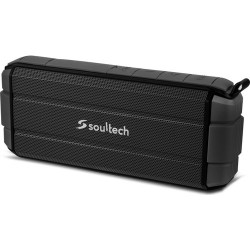 Soultech | Soultech Su Geçirmez Taşınabilir Stereo Bluetooth Hoparlör Siyah