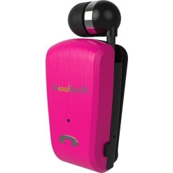 Soultech | Soultech BH012P Color Clip Comfort Bluetooth Kulakiçi Kulaklık Pembe