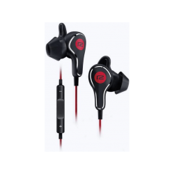 R2 Sportix V2 Kopfhörer - Kopfhörer (In-ear, Schwarz/Rot)