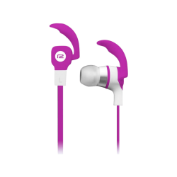 In-ear Headphones | R2 Sportix - Kopfhörer (In-ear, Rosa/Weiss)