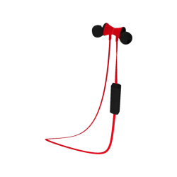 Oordopjes | R2 Magnetix - Bluetooth Kopfhörer (In-ear, Rot)