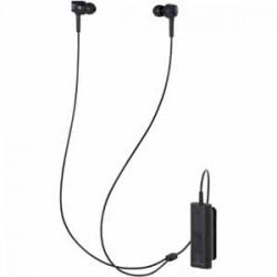 Bluetooth fejhallgató | Audio Technica ATH-ANC100BTBK QuietPoint® Wireless In-Ear Active Noise-Cancelling Headphones