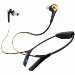 Audio-Technica Solid Bass® Wireless In-Ear Headphones with Mic & Control - Black/Gold