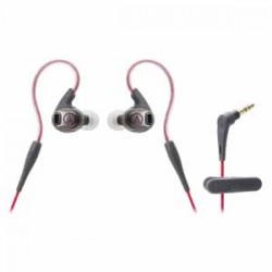 Audio Technica SPORT3 SonicSport® In-Ear Headphones - Red