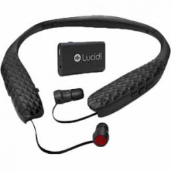 Fejhallgató | Lucid Audio HLT-EARBUD-HS-TV HearBand Bluetooth + TV Streamer Neckband Sport Headphones, Black Audio Streamer Kit Hear and adjust internal a