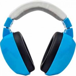 Lucid Audio | Lucid Audio LA-KIDS-PM-BL Passive Blue HearMuffs for Kids Hearing Protection for kids 4-10 Years Soft and comfortable design Safe, easy to c