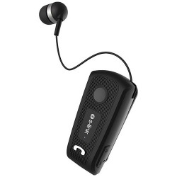 Casque Bluetooth | S-link SW-BT35 Mobil Uyumlu Makaralı Siyah Bluetooth Kulaklık