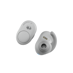 Bluetooth Headphones | SKULLCANDY Push, In-ear True Wireless Kopfhörer Bluetooth Hellgrau