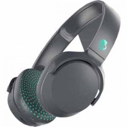 Casque Bluetooth | Skullcandy S5PXW-L672 Grey SKDY Riff BT Grey 12HR Battery, Rapid Charge Memory Foam Ear Cushions 878615092402_10/1/18