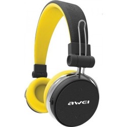Bluetooth Headphones | Awei Bluetooth Kulaküstü Kulaklık A700BL - Sarı