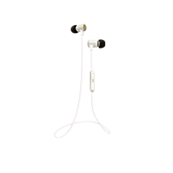 Bluetooth Headphones | VIVANCO TRAVELLER AIR 4 W, In-ear Headset Bluetooth Weiß Metallic
