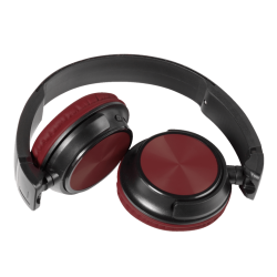 Bluetooth Kopfhörer | VIVANCO Mooove Air 2, On-ear Kopfhörer Bluetooth Rot