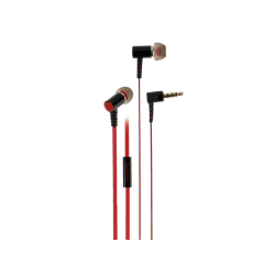 Ecouteur intra-auriculaire | VIVANCO URB 30, In-ear Kopfhörer  Rot/Schwarz