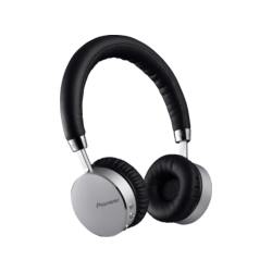 Bluetooth & ασύρματα ακουστικά | PIONEER SE-MJ561BT - Bluetooth Kopfhörer (On-ear, Silver)