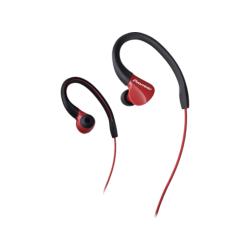 PIONEER SE-E3 - Kopfhörer mit Ohrbügel (In-ear, Rot)