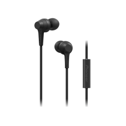 Ακουστικά In Ear | PIONEER SE-C1T-B mikrofonos fülhallgató, fekete