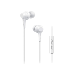 Ακουστικά In Ear | PIONEER SE-C1T-W mikrofonos fülhallgató, fehér