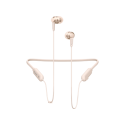 Bluetooth Kopfhörer | PIONEER SE-C7BT - Bluetooth Kopfhörer mit Nackenbügel (In-ear, Gold)