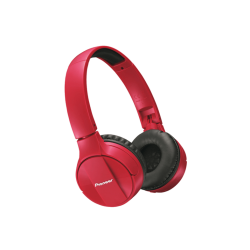 Bluetooth Headphones | PIONEER SE-MJ553BT-R Bluetooth fejhallgató, piros