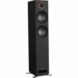 Jamo | Jamo S 807 Dual 5 Floorstanding Speaker with 1 Soft Dome Tweeter - Black - Sold as Pair