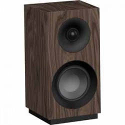 Jamo | S 801 Walnut - Studio small monitor with a 4 woofer and a 1 soft dome tweeter and rear firing por