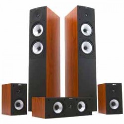 Jamo | Jamo S 526 HCS Black Ash 5.0 Home Theater Package 750W capacity, 2xS526FLR 1xS62CNTR, 2xS522BKSHLF