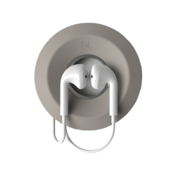 koptelefoon | BLUELOUNGE YOYO10 - Kabel-Aufroller (Hell Grau)