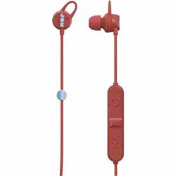 JAM Live Loose Bluetooth Earbuds - Red Playtime Up To 6 Hrs Sweat And Rain Resistant - Ipx4 Rated Hands Free Calling Cord Management