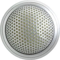 Shure MX395 Microflex Boundary Microphone (Figure 8) (Brushed Aluminum)