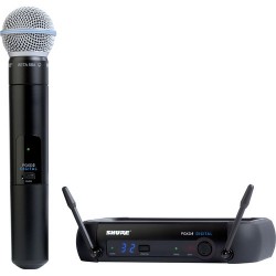 Shure | Shure PGXD24/BETA58 Digital Wireless Handheld Microphone System with Beta 58A Capsule (900 MHz)