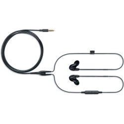 Shure SE846 Sound-Isolating Earphones with Bluetooth and Wired Accessory Cables (Black)