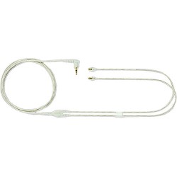 Shure | Shure EAC64CL Earphone Cable with Gold-Plated MMCX Connectors (Clear, 64)