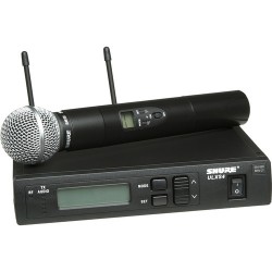 Shure ULXS24/58 Wireless Handheld Microphone System with SM58 Capsule (J1: 554 to 590 MHz)