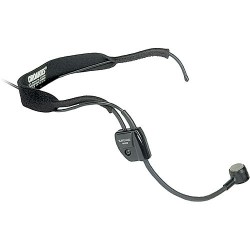 Shure | Shure WH20 Headset Mic with 1/4 Phone Connector for Unbalanced Mic Output